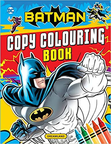 Dreamland Batman Copy Colouring Book | Grocsy