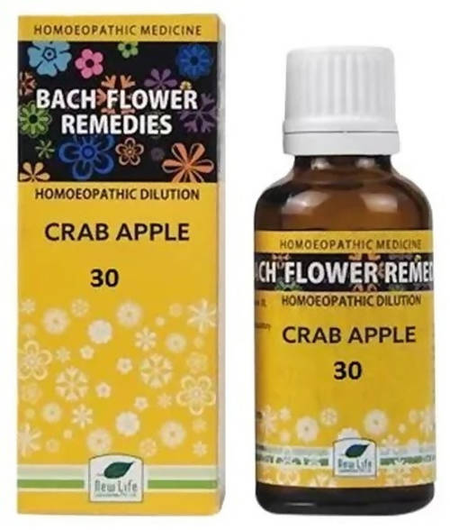 New Life Homeopathy Bach Flower Remedies Crab Apple Dilution | Grocsy