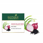 Biotique Advanced Organics Onion Black seed Hair Mask For Hair Fall Control | Grocsy