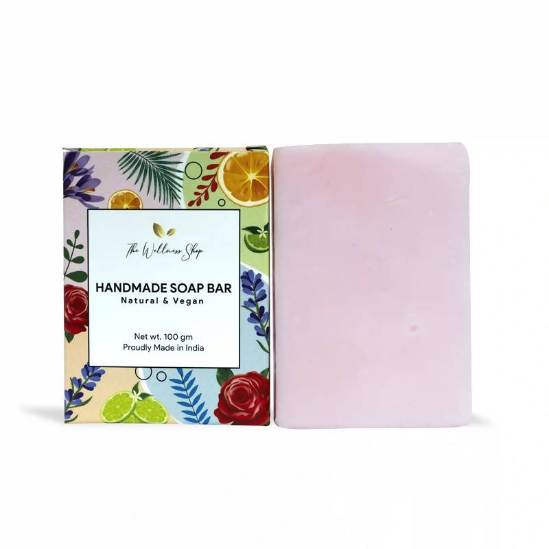 The Wellness Shop Rose Geranium And Saffron Rejuvenating Soap | Grocsy