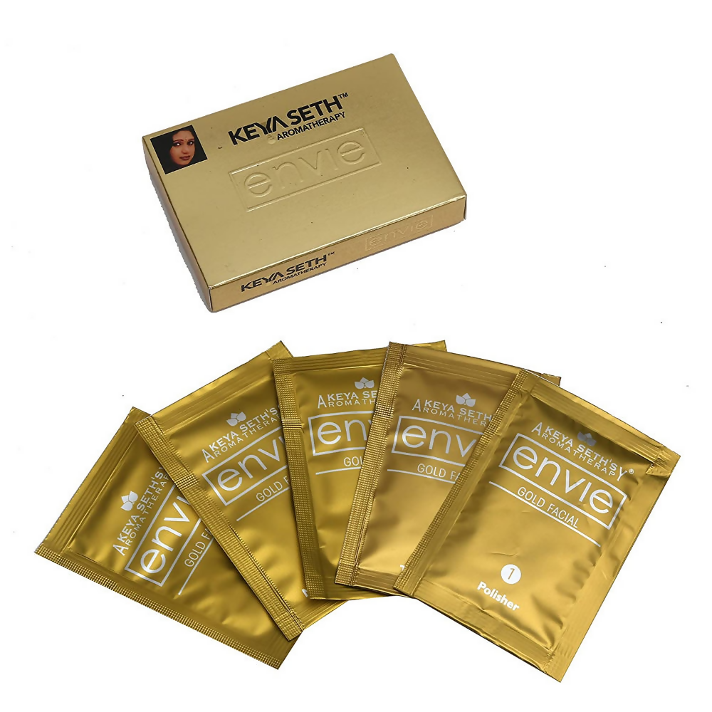 Keya Seth Aromatherapy Envie Gold Facial Kit | Grocsy