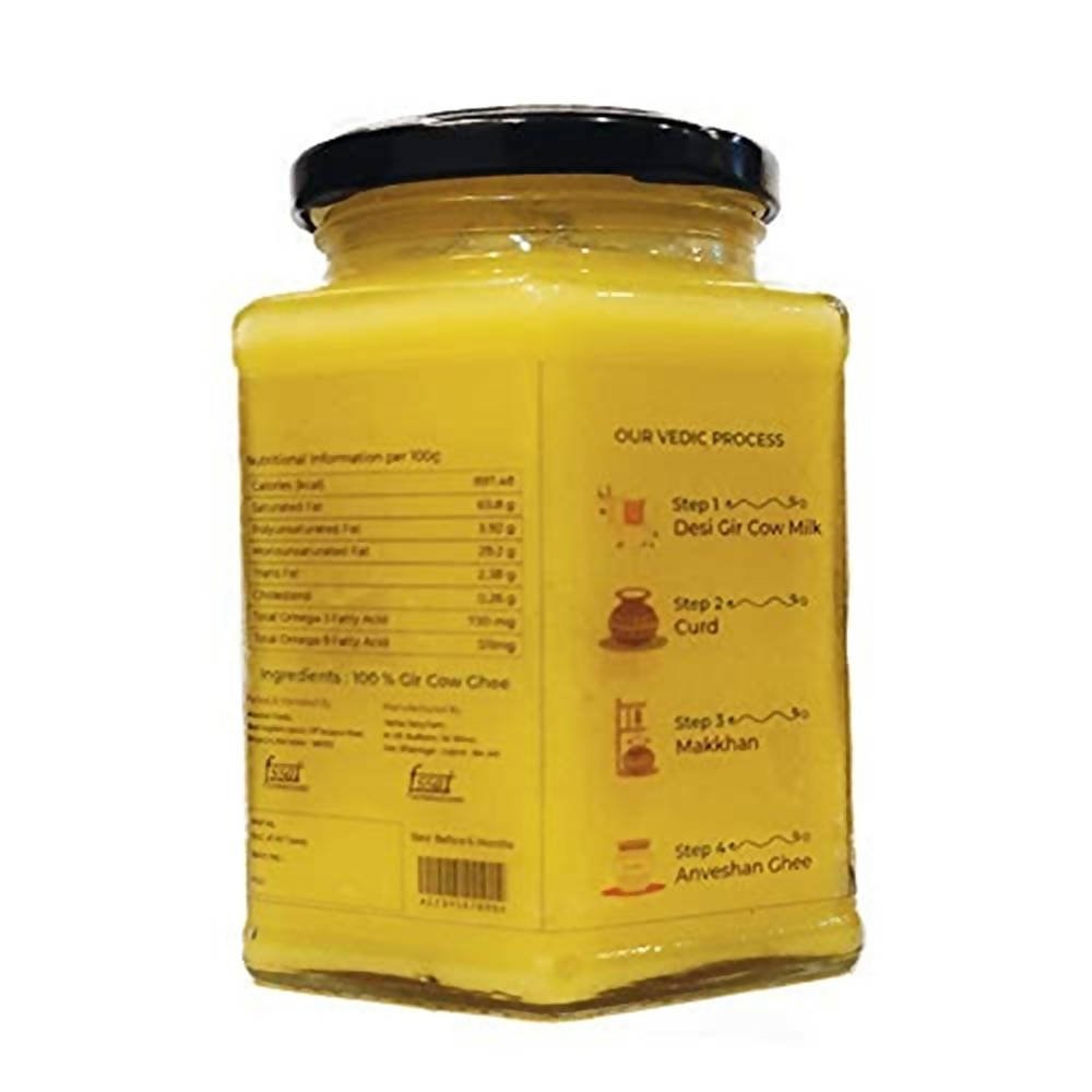 Anveshan Gir Cow Ghee | Vedic Bilona Method Ghee | Organic Ghee From Desi Cow Milk | Grocsy
