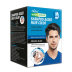 Nisha Quick Color Shampoo Hair Color-Original Black | Grocsy
