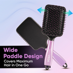 Vega Paddle Hair Brush with Cleaning Comb | Grocsy