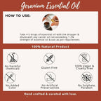 Organicos Geranium Essential Oil | Grocsy