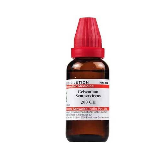 Dr. Willmar Schwabe India Gelsemium Sempervirens Dilution | Grocsy