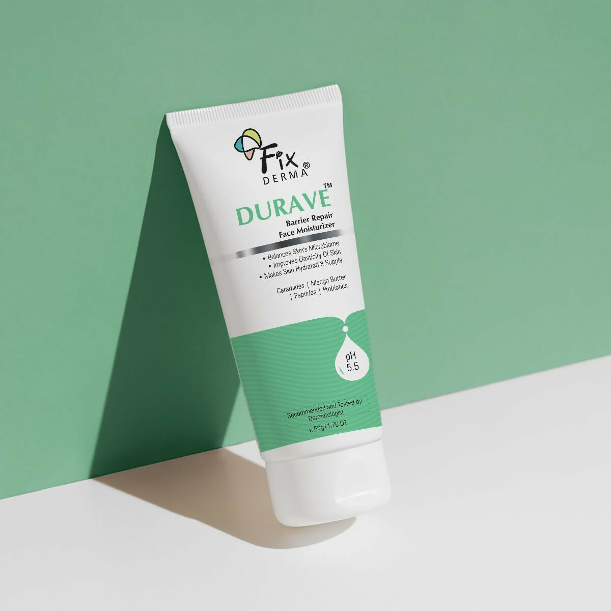Fixderma Durave Ceramide Moisturizer For Face with Peptide & Mango Butter | Grocsy