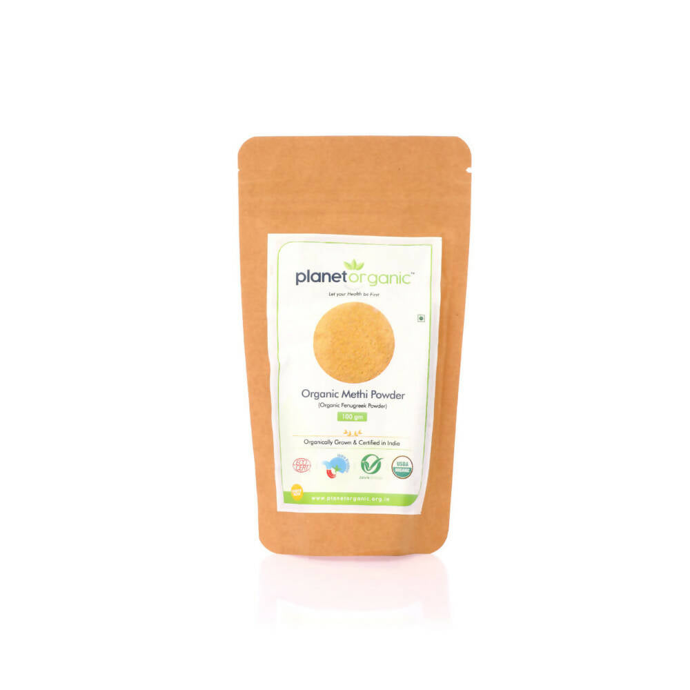 Planet Organic Methi powder (Fenugreek Powder) | Grocsy