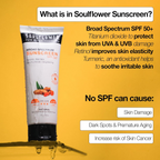 Soulflower Broad Spectrum Sunscreen Spf 50+ Pa+++ | Grocsy