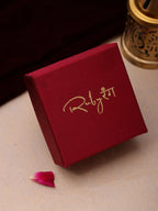 Ruby Raang Double Layered Yellow Onyx and Kundan Necklace | Grocsy