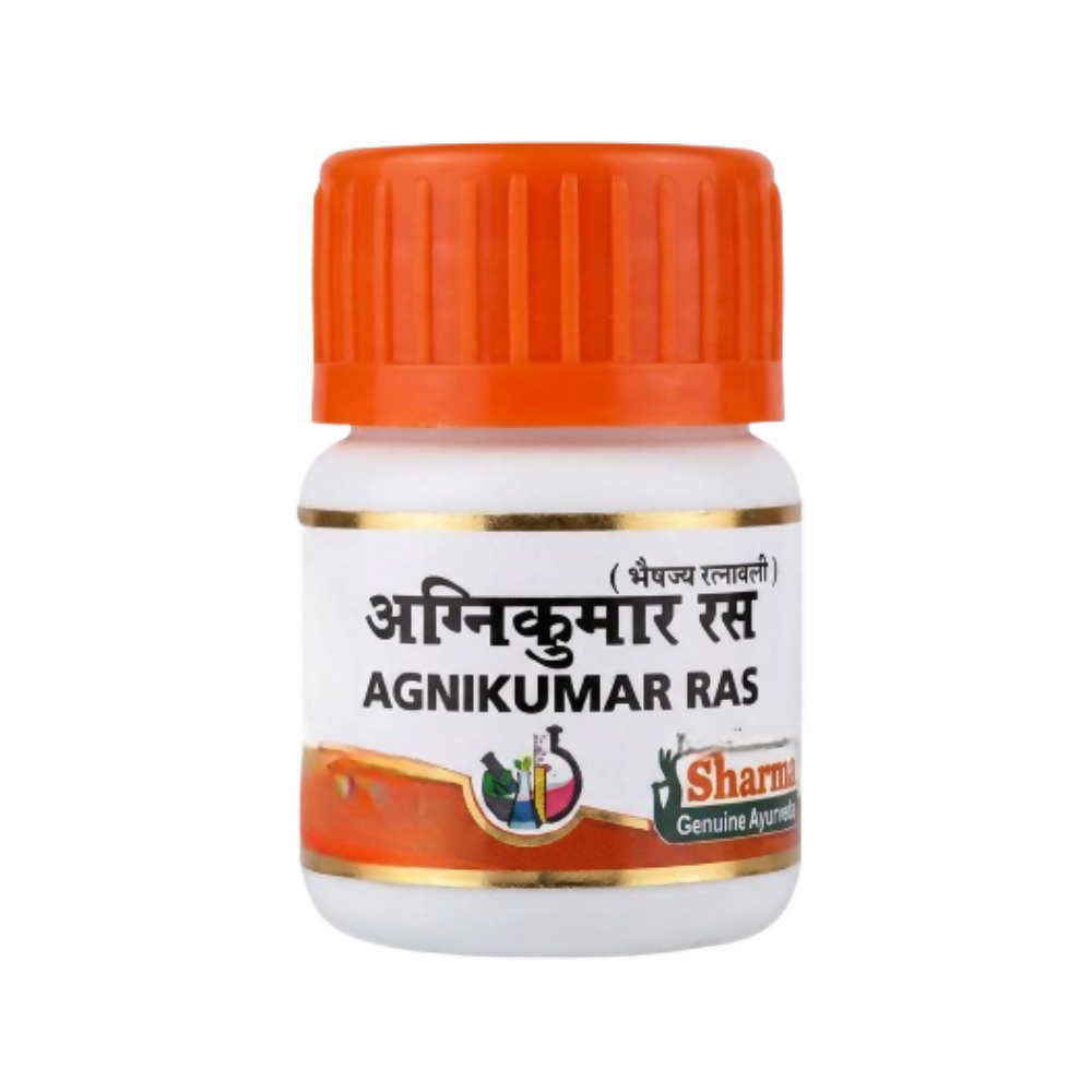 Sharmayu Ayurveda Agnikumar Ras Tablets | Grocsy