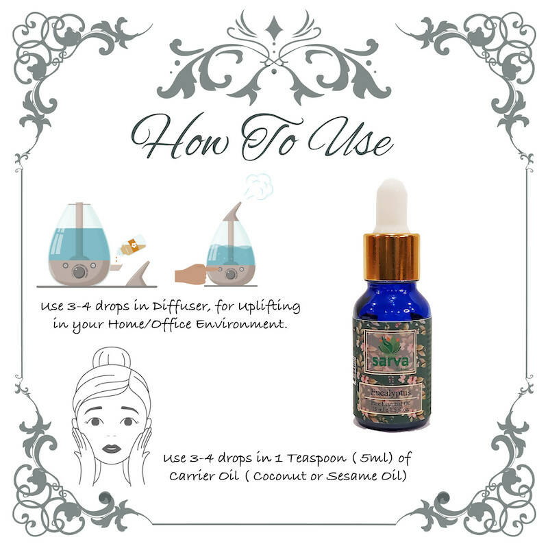 Sarva by Anadi Eucalyptus Pure Essential Oil | Grocsy