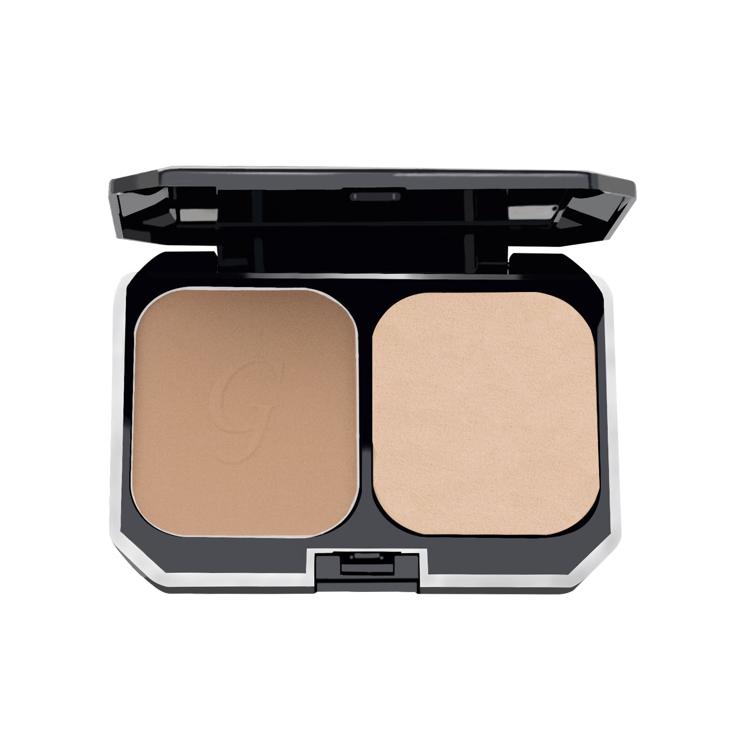 Glamgals Hollywood-U.S.A 2 In 1 Two Way Cake Compact Makeup + Foundation SPF 15, (Brown) | Grocsy