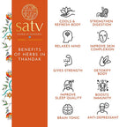 Satv Thandak Herbal Milk Mix | Grocsy
