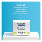 Dermdoc 2% Kojic Acid Night Cream | Grocsy