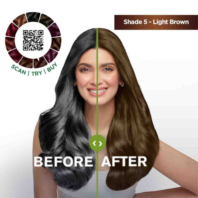 Garnier Color Naturals Creme Riche Hair Color - 5 Light Brown | Grocsy