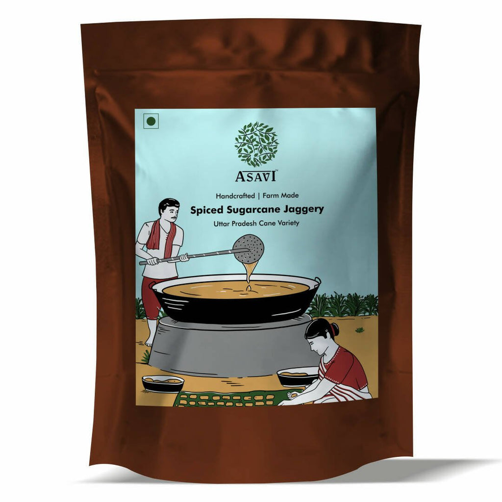 Asavi Handcrafted Spiced Jaggery | Grocsy