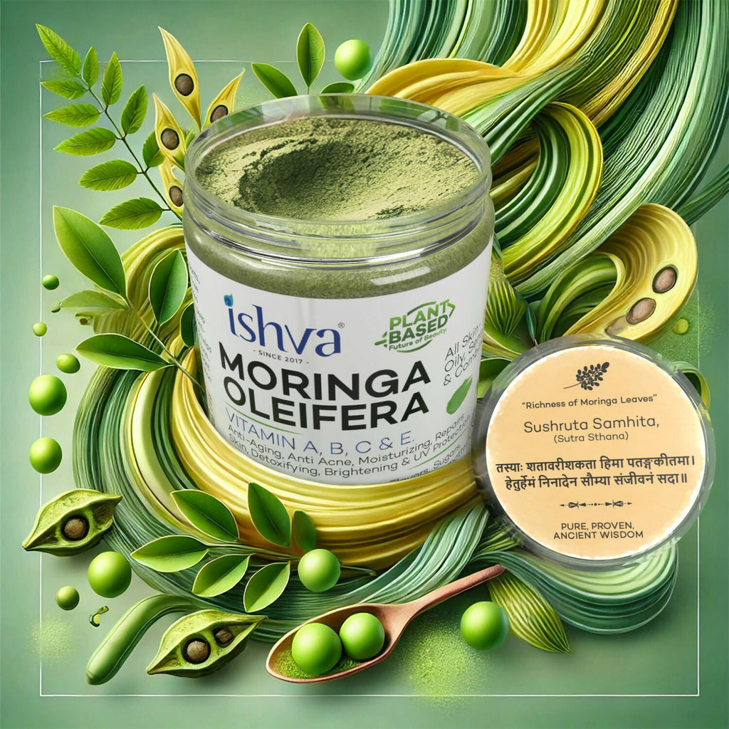 Ishva Moringa Powder For Skin | Grocsy