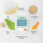 Neuherbs Skin Collagen Booster Powder-Mixed Fruit Flavor | Grocsy