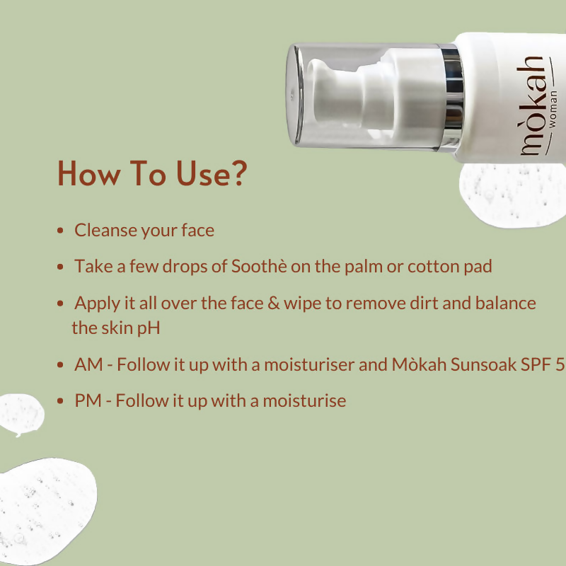 Mokah Woman Soothe Hydrating Toner | Grocsy