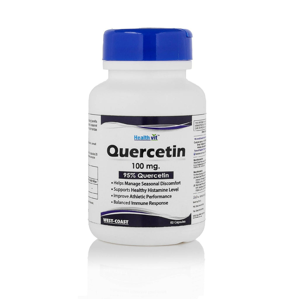 Healthvit Quercetin 100mg Capsules | Grocsy