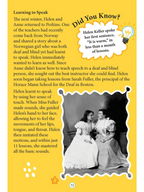 Dreamland Publications Helen Keller Icons of Inspiration Illustrated Biography For Kids | Grocsy