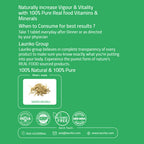 Laurik Perfomax Safed Musli, Ashwagandha, Gokhru Tablets | Supports Strength And Vitality | Grocsy
