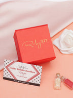 Designer kundan Rakhi - Ruby Raang | Grocsy