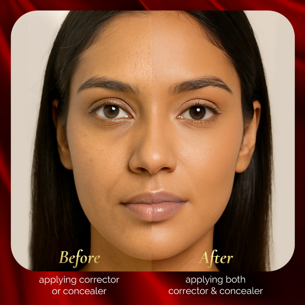 Faces Canada 3 in 1 Flawless Matte Concealer & Colour Correctors - Orange | Grocsy