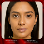 Faces Canada 3 in 1 Flawless Matte Concealer & Colour Correctors - Orange | Grocsy
