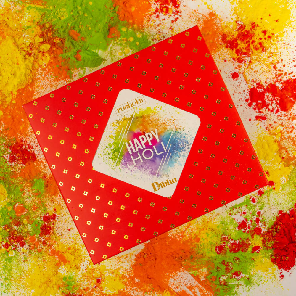 Dibha Lovely Holi Gift Hamper Box | Grocsy