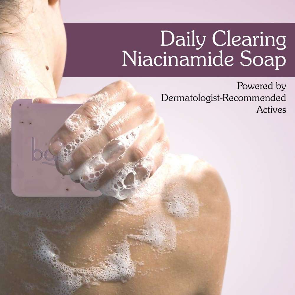 Bake 10% Niacinamide + 3% Azelaic Acid Scrub Treatment Soap | Grocsy