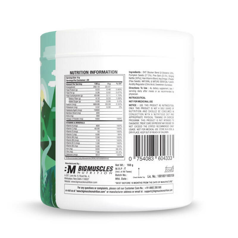 BM Wellness Hair Vitamins - Pineapple | Grocsy