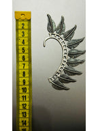 NVR Women Ethnic Silver Plated Brass Leaf Style Ear Cuff