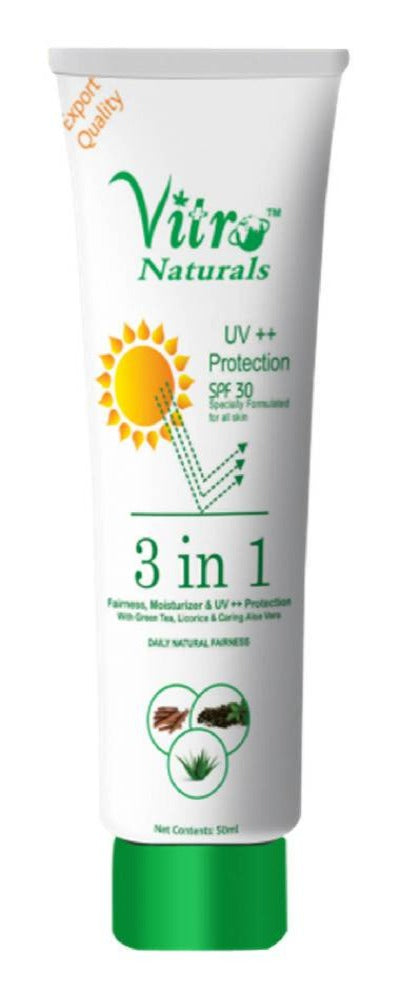 Vitro Naturals 3 in 1 UV++ Protection | Grocsy