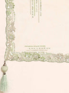 House of Panchhi Lime Green Net Sequins and Zarkan embroidery Lehenga choli & Dupatta | Grocsy