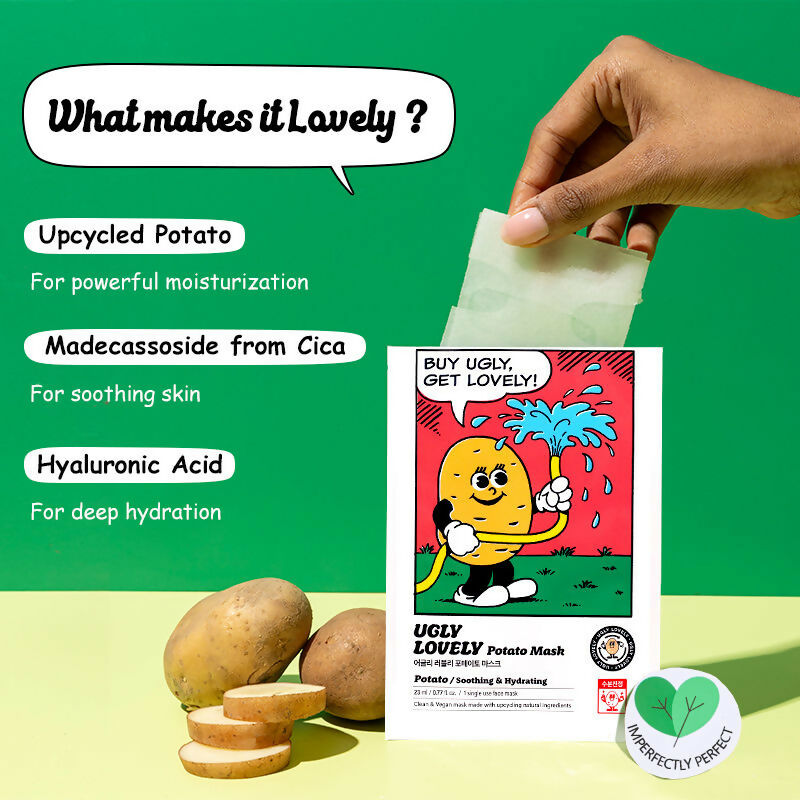 The Face Shop Ugly Lovely Potato Mask | Grocsy