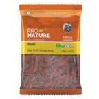 Pro Nature Organic Red Chilli Whole (Hot) | Grocsy