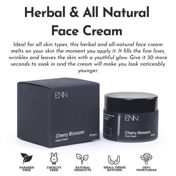 Enn Cherry Blossom Face Cream | Grocsy