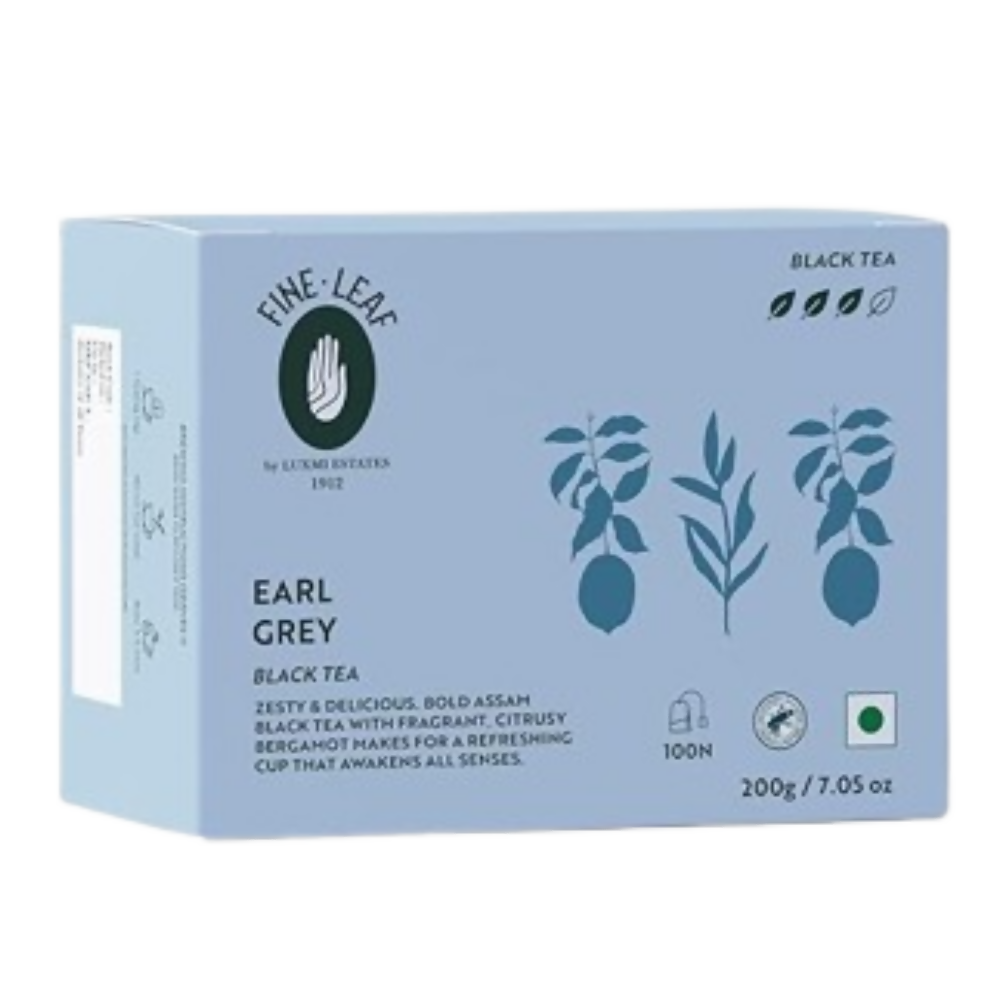 Luxmi Estates - Fine Leaf Earl Grey Black Tea | Grocsy