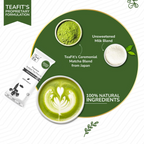TeaFit Ceremonial No Sugar Instant Matcha Latte Premix | Grocsy