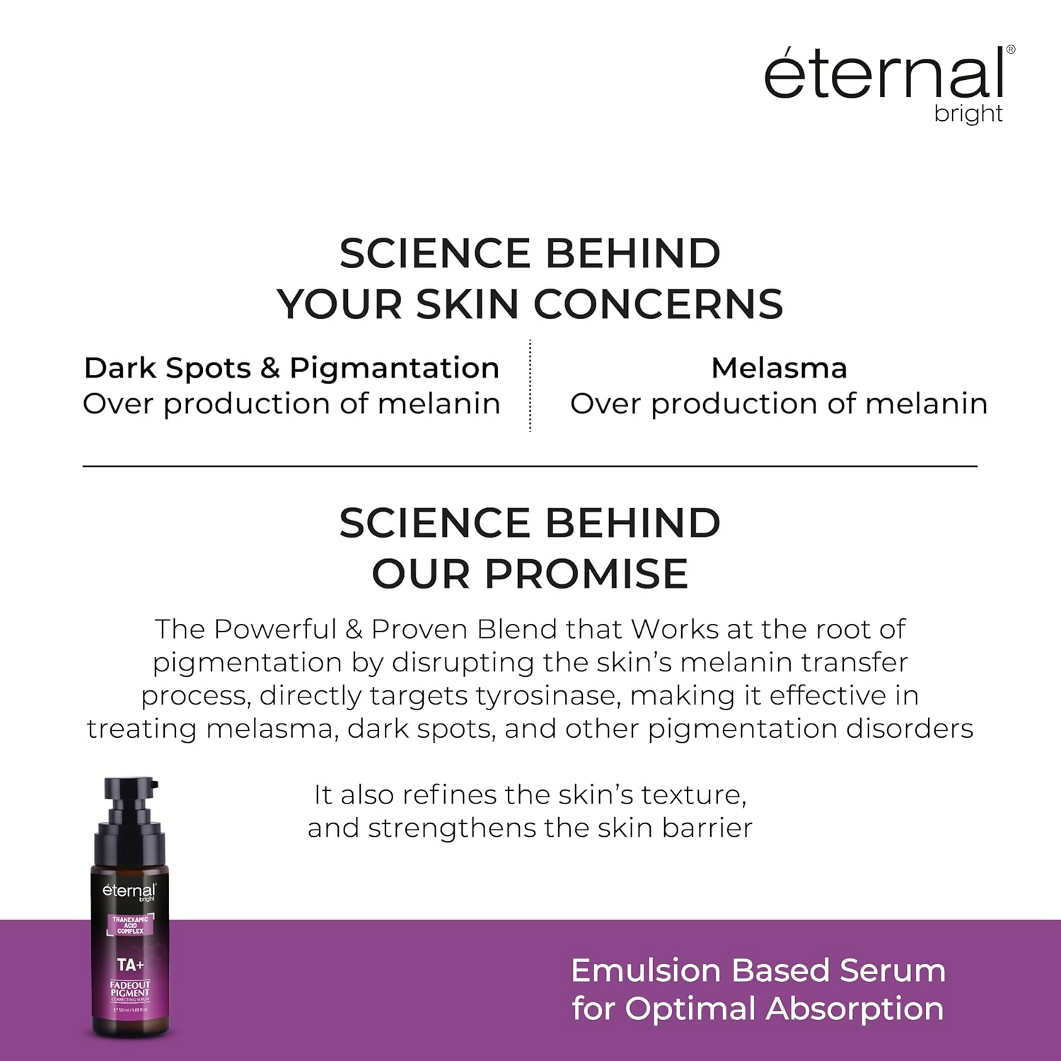 Eternal Bright Fadeout Pigment Correcting Serum | Grocsy