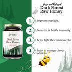 Riddhish Herbals Dark Forest Raw Honey | Grocsy