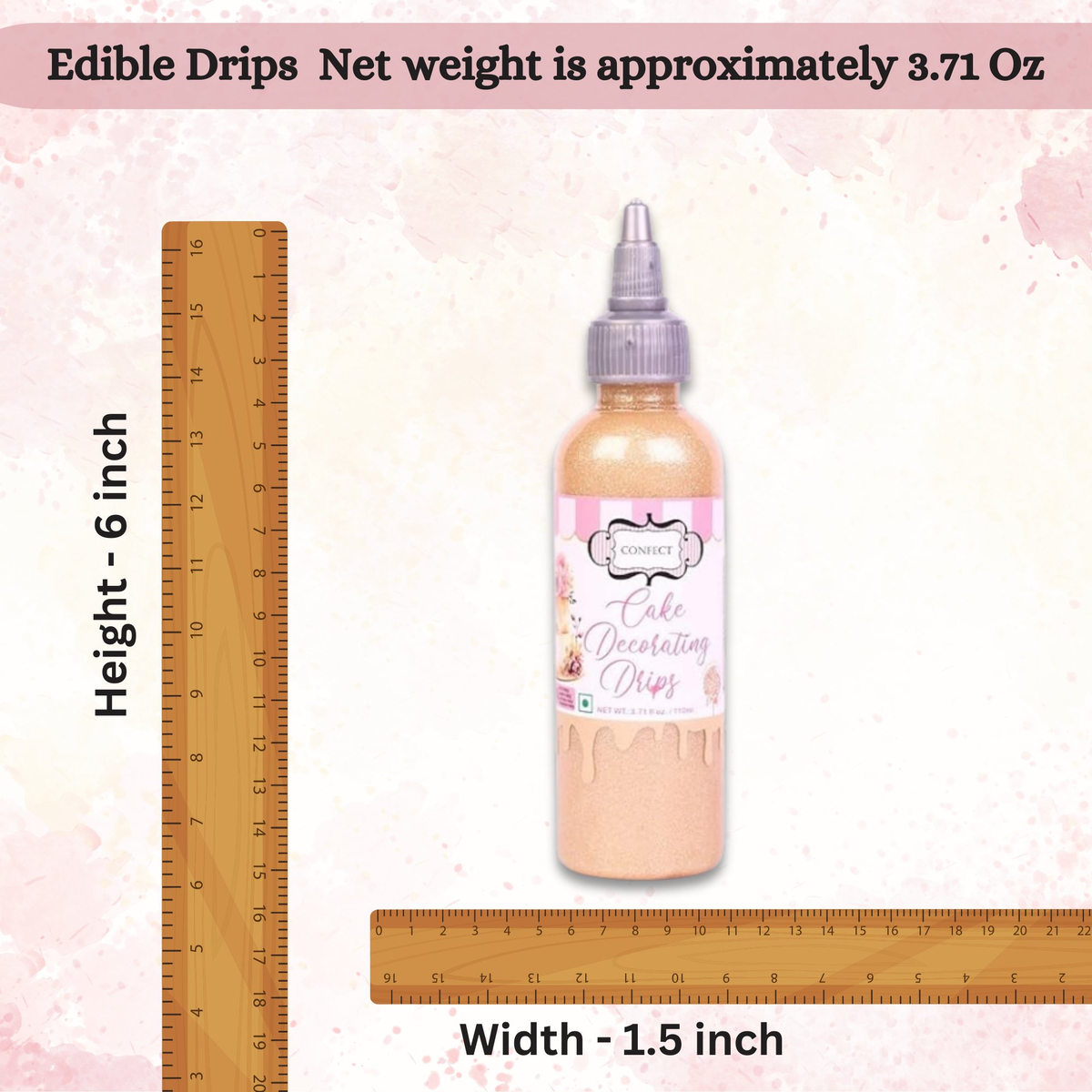 Confect English Gold | Edible Drips | Grocsy