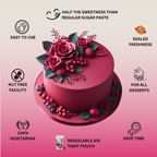 Confect Burgundy Fondant | Edible Sugarpaste | Grocsy