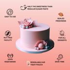 Confect Blush Pink Fondant | Edible Sugarpaste | Grocsy