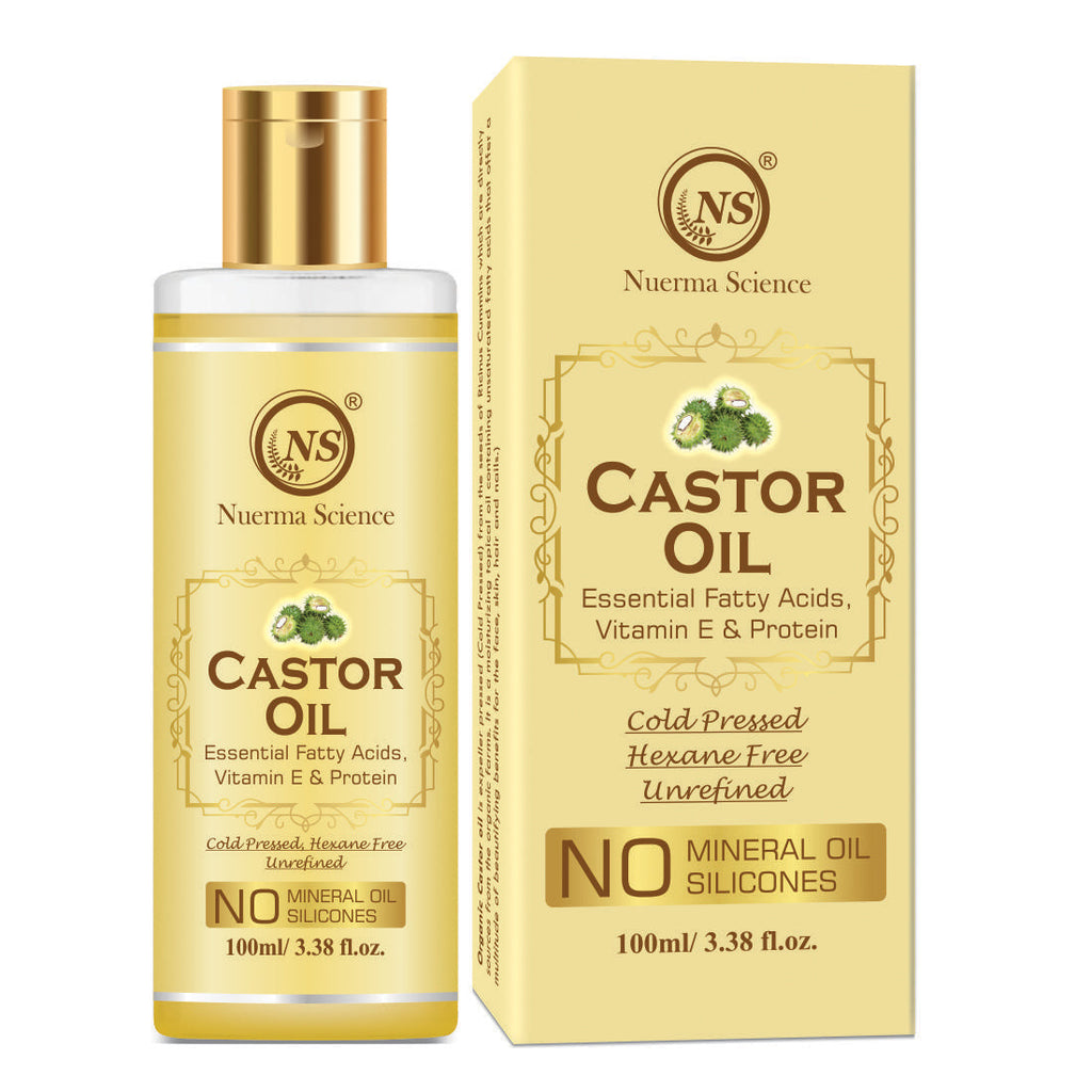 Nuerma Science Castor Oil For Hair & Body | Grocsy
