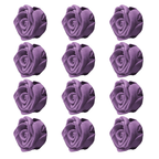 Confect True Purple | Edible Sugar Roses Topper | Grocsy