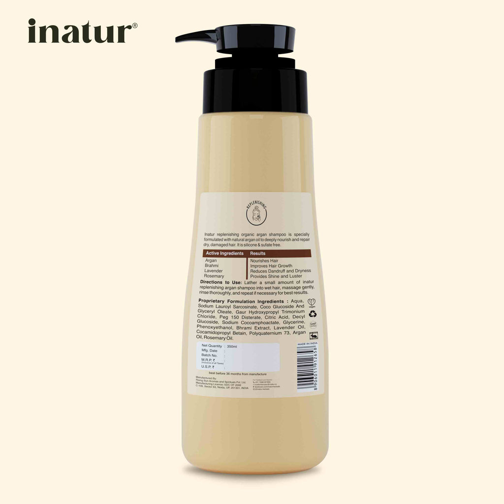 Inatur Moroccan Argan Oil Nutri-Hydrant Shampoo | Grocsy
