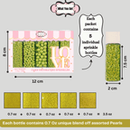 Confect Sprinkles for Cakes & Cupcakes Decoration | USP-13(Lime Green) | Grocsy